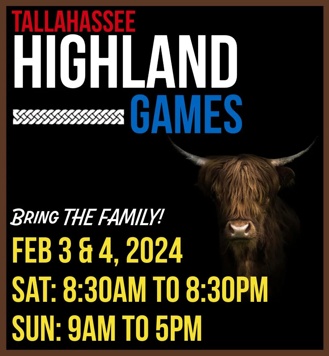 Buy 2024 Tallahassee Highland Games Championship Tickets Today!