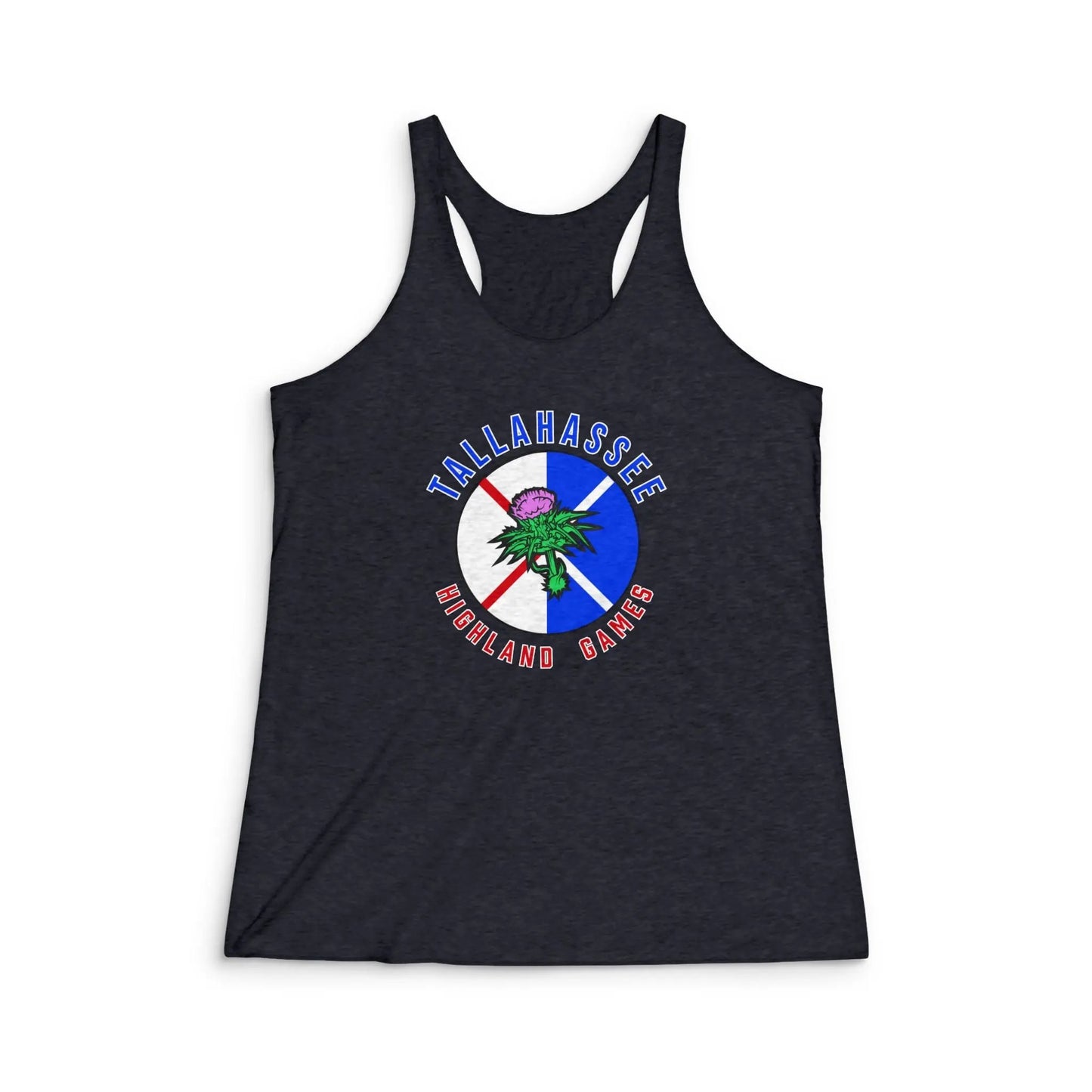 Tallahassee Highland Games Racerback Tank Printify