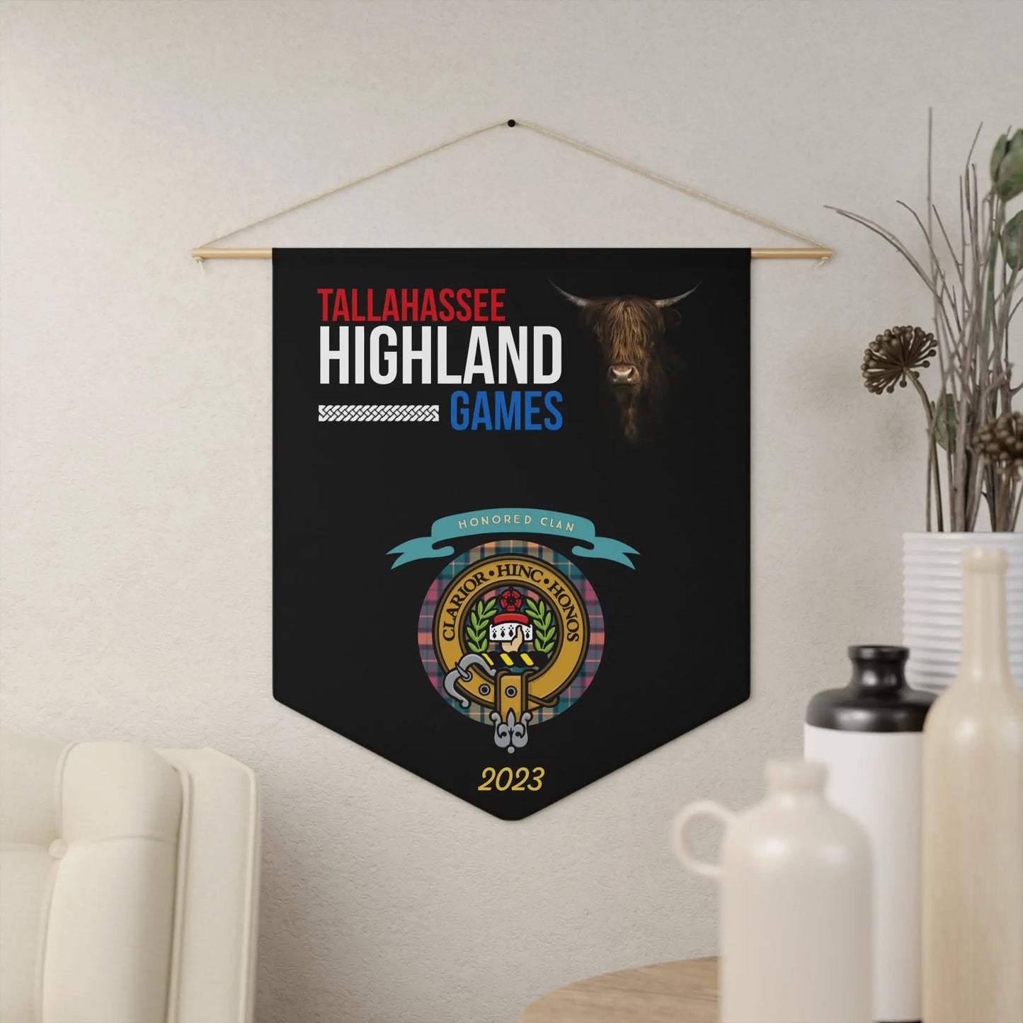 Clan Sinclair - Custom Clan Pennant Printify