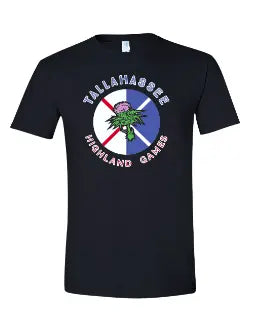 Festival Shirt: Blk Tallahassee Highland Games