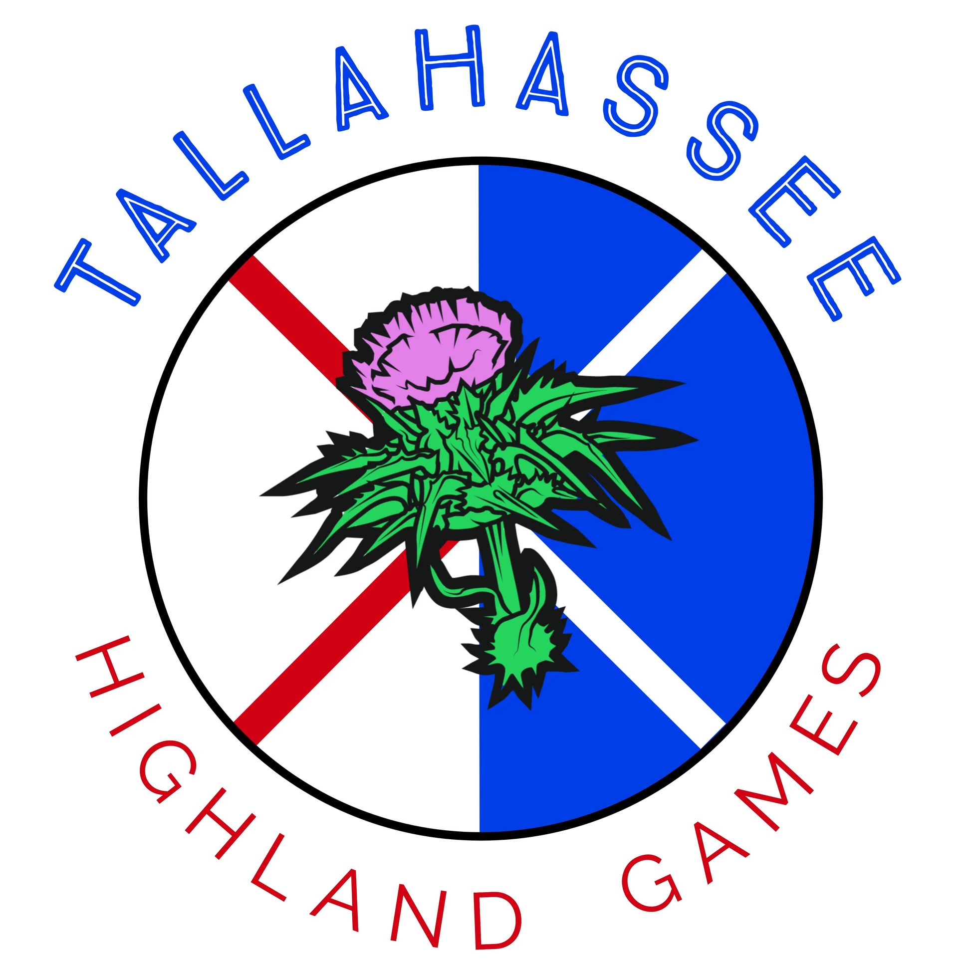 Festival Sticker Tallahassee Highland Games