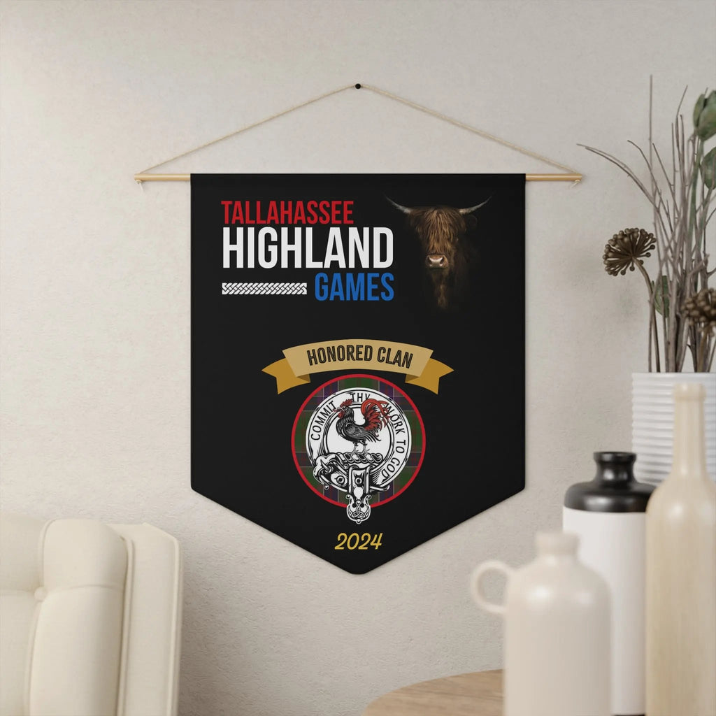 Honored Clan Pennant - Clan Sinclair Printify