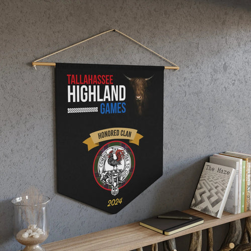 Honored Clan Pennant - Clan Sinclair Printify