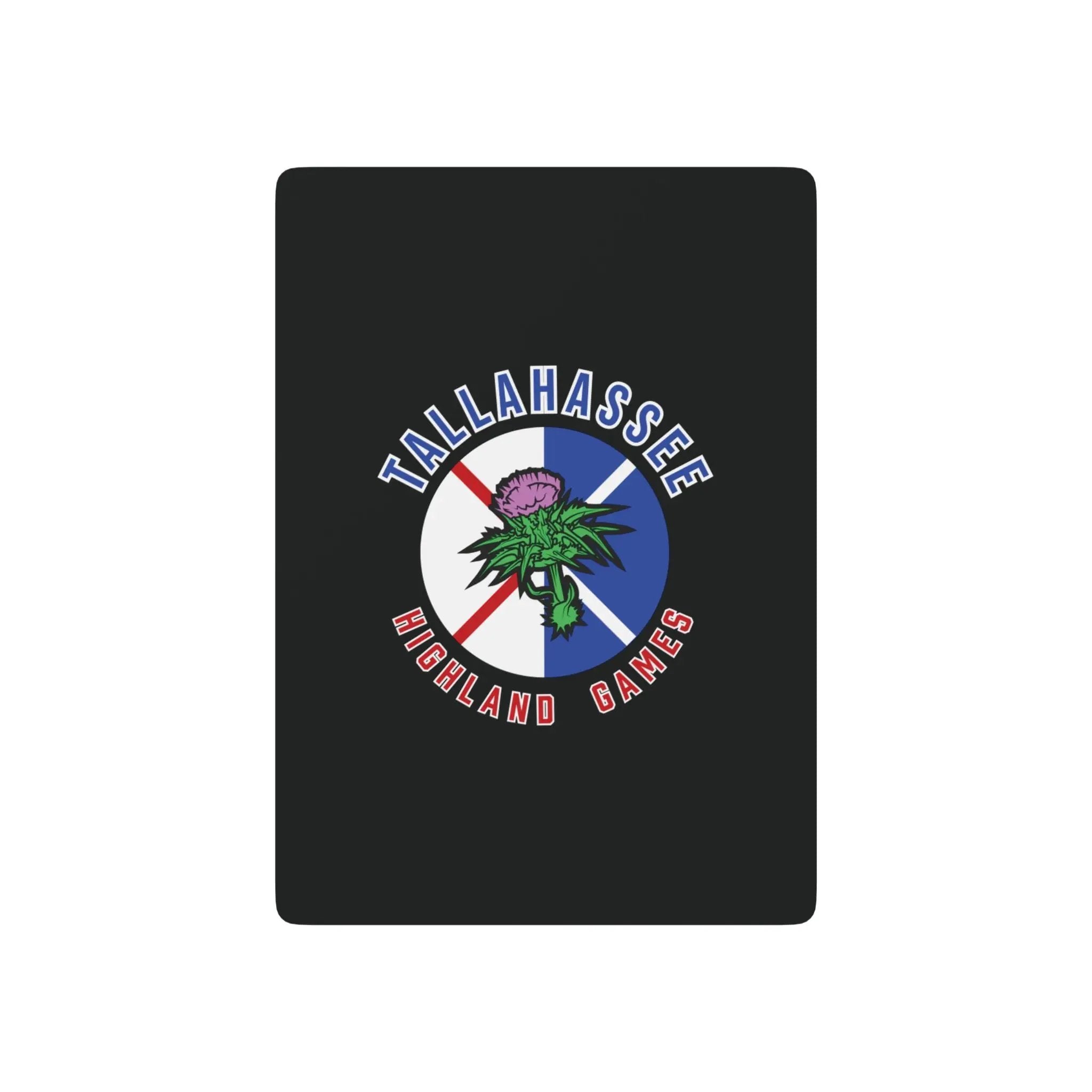 Playing Cards - Tallahassee Highland Games Crest Printify