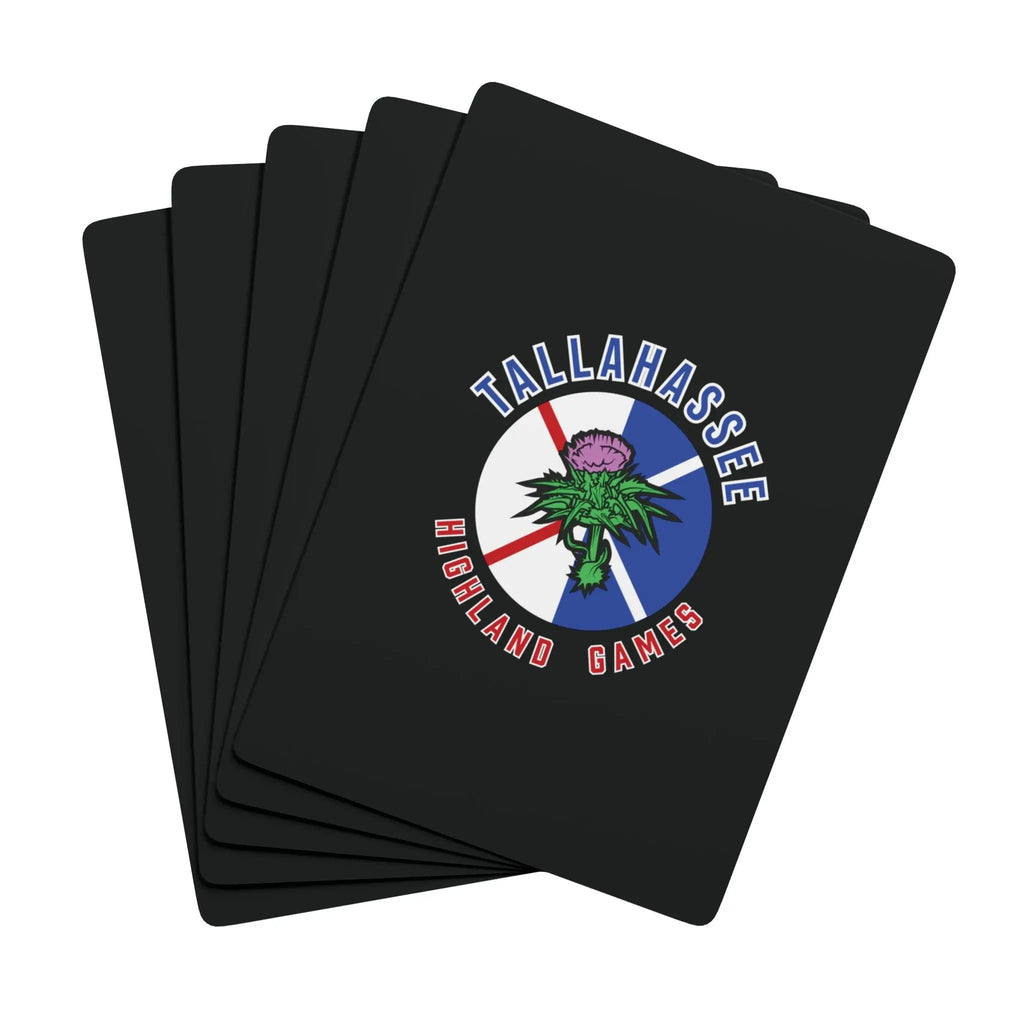 Playing Cards - Tallahassee Highland Games Crest Printify