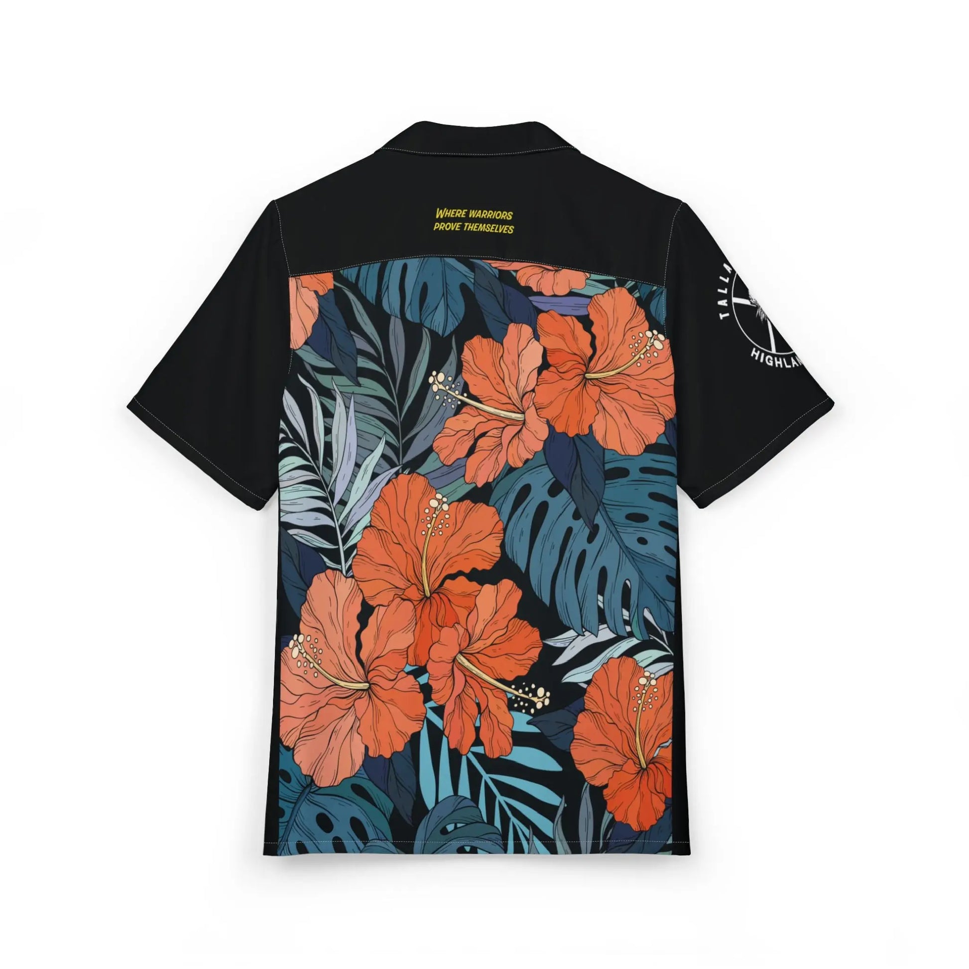 Scottish Hawaiian Button-Down Shirt for Tallahassee Highland Games Printify