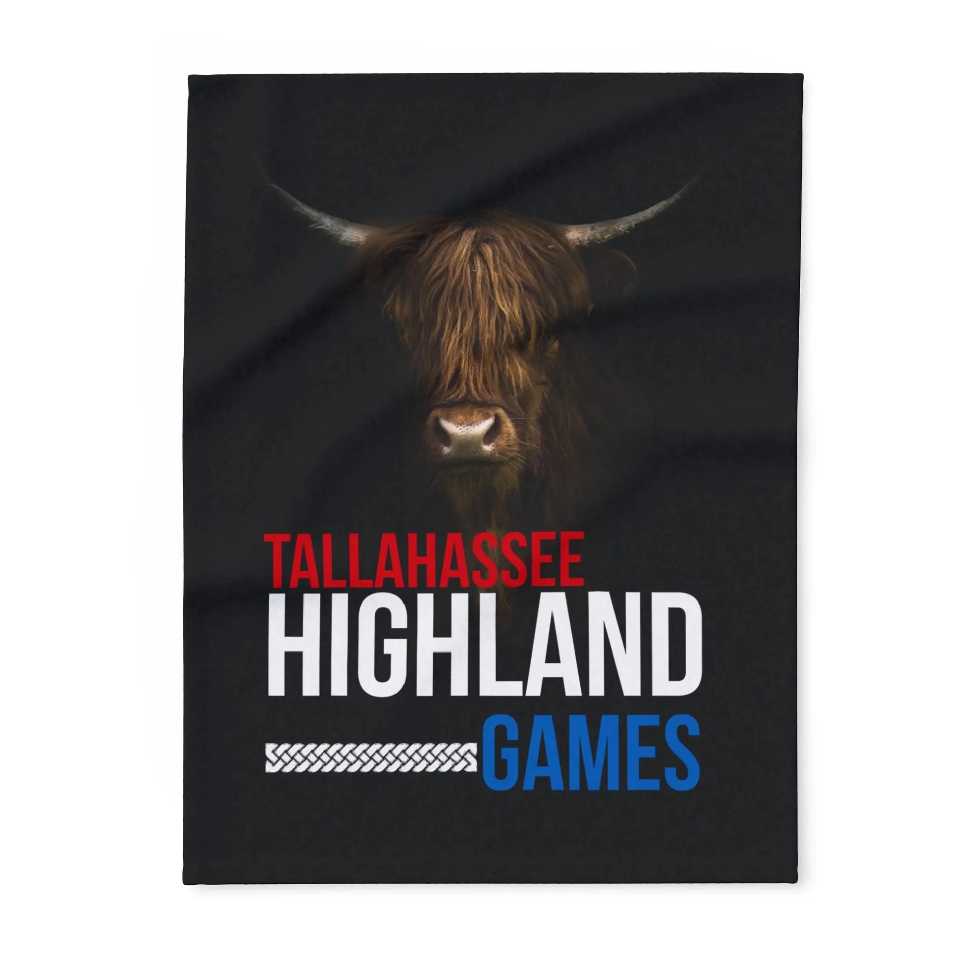 Tallahassee Highland Games Arctic Fleece Blanket – Cozy Up with Scottish Spirit Printify