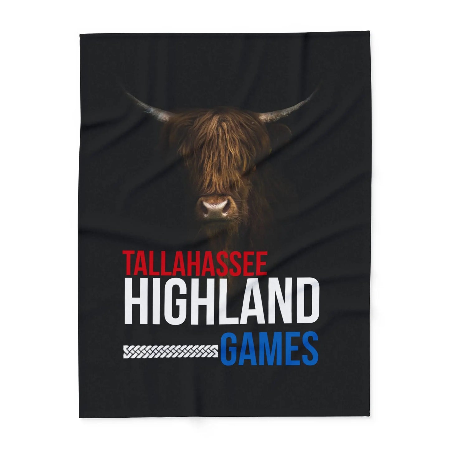 Tallahassee Highland Games Arctic Fleece Blanket – Cozy Up with Scottish Spirit Printify