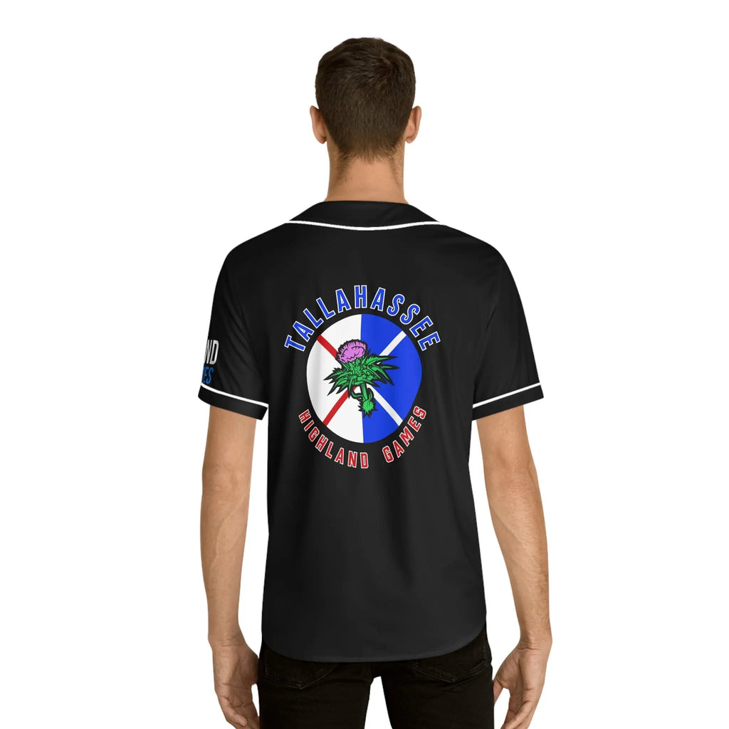 Tallahassee Highland Games Baseball Jersey — Tallahassee Crest Printify
