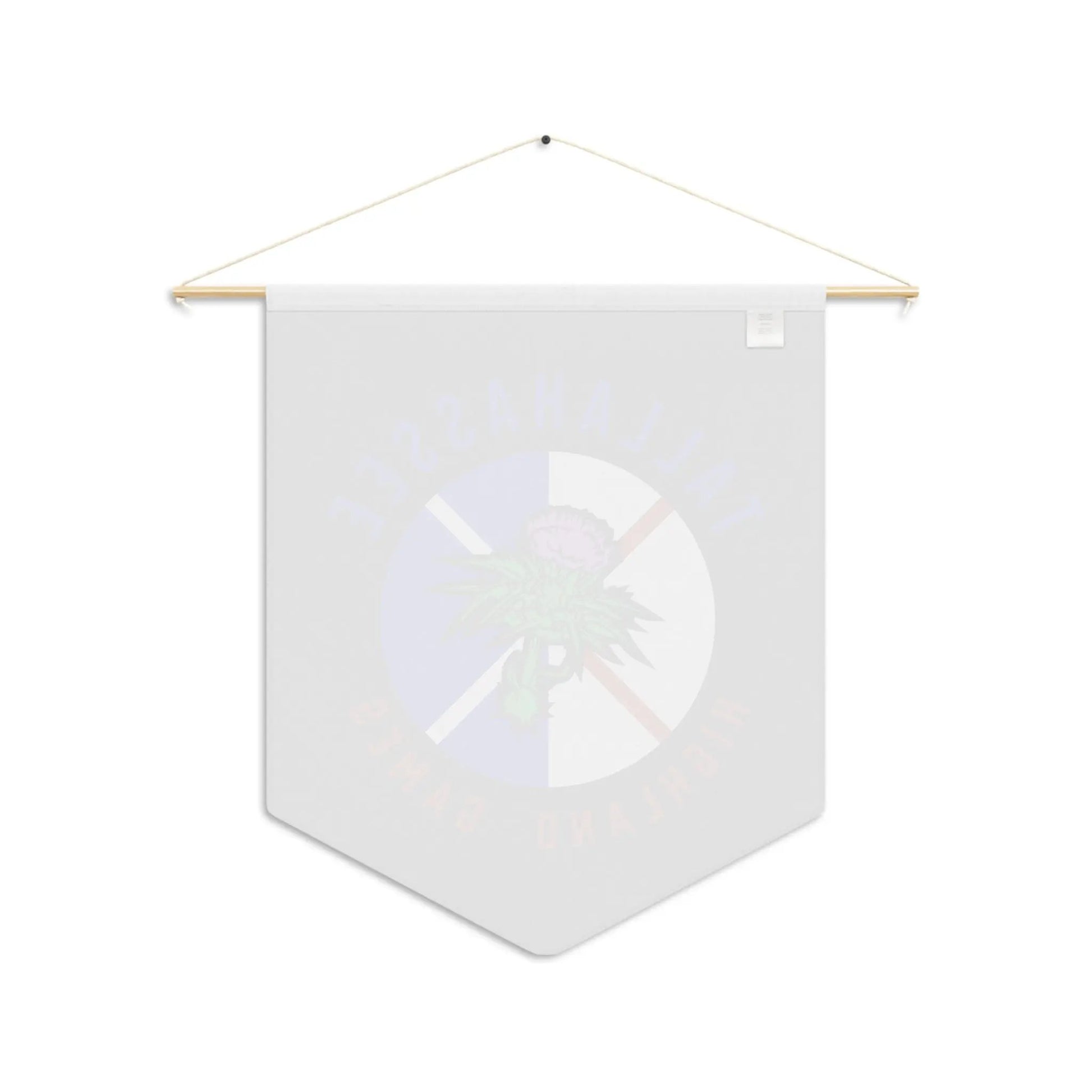 Tallahassee Highland Games Pennant — Scottish Thistle Fan Banner Printify