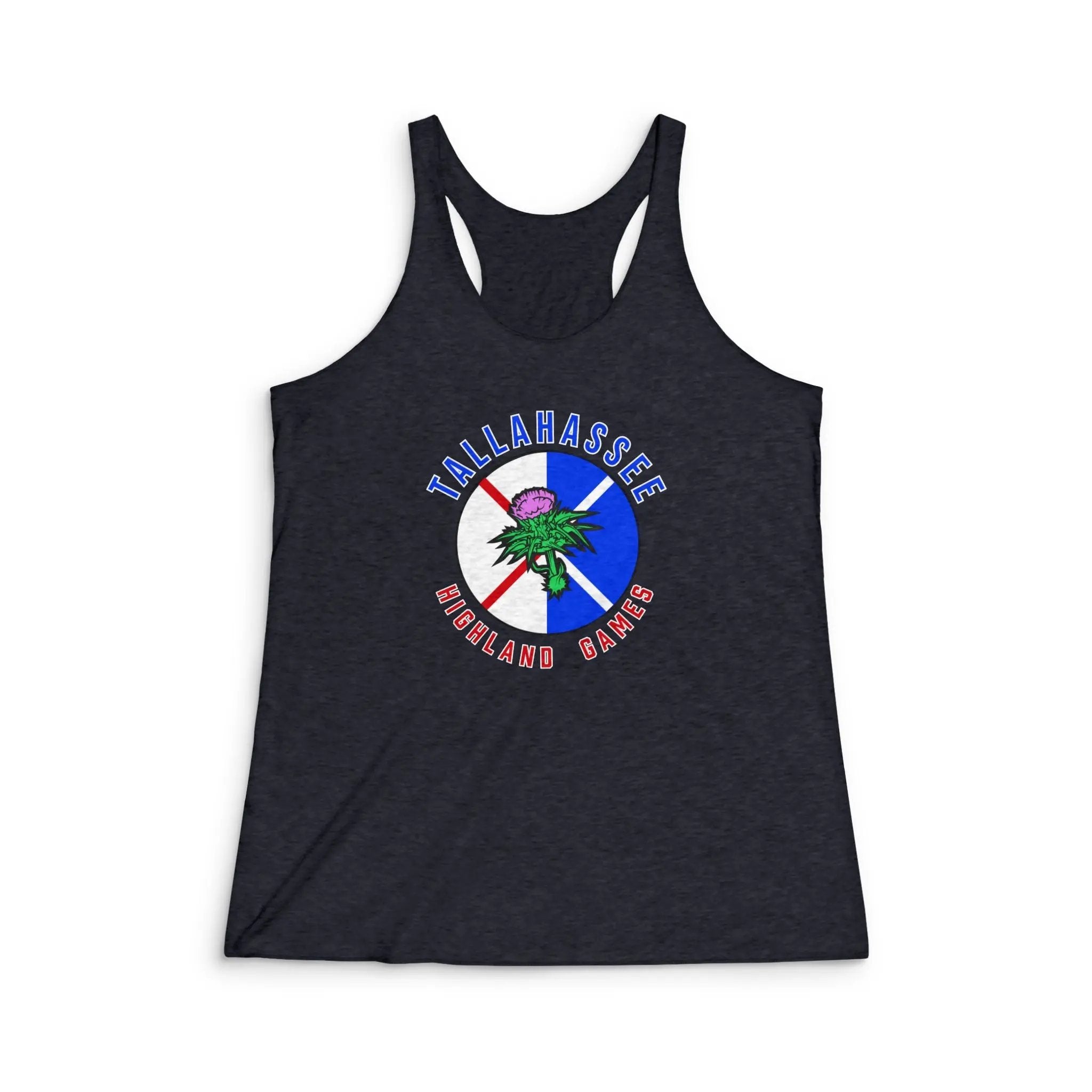 Tallahassee Highland Games Racerback Tank Printify