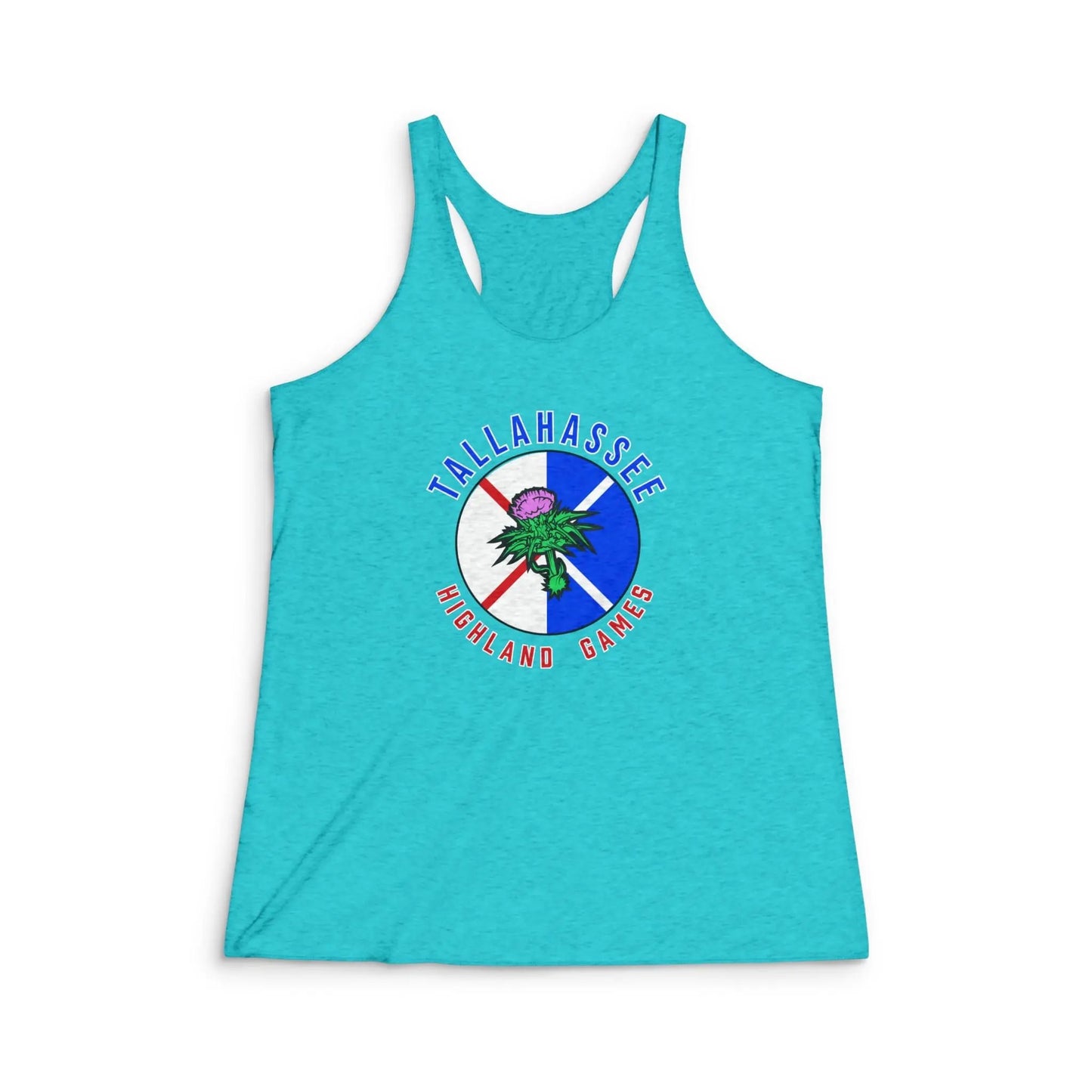 Tallahassee Highland Games Racerback Tank Printify