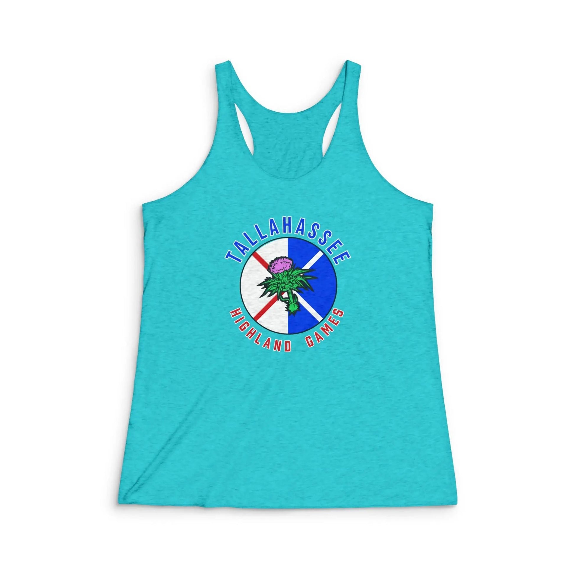 Tallahassee Highland Games Racerback Tank Printify