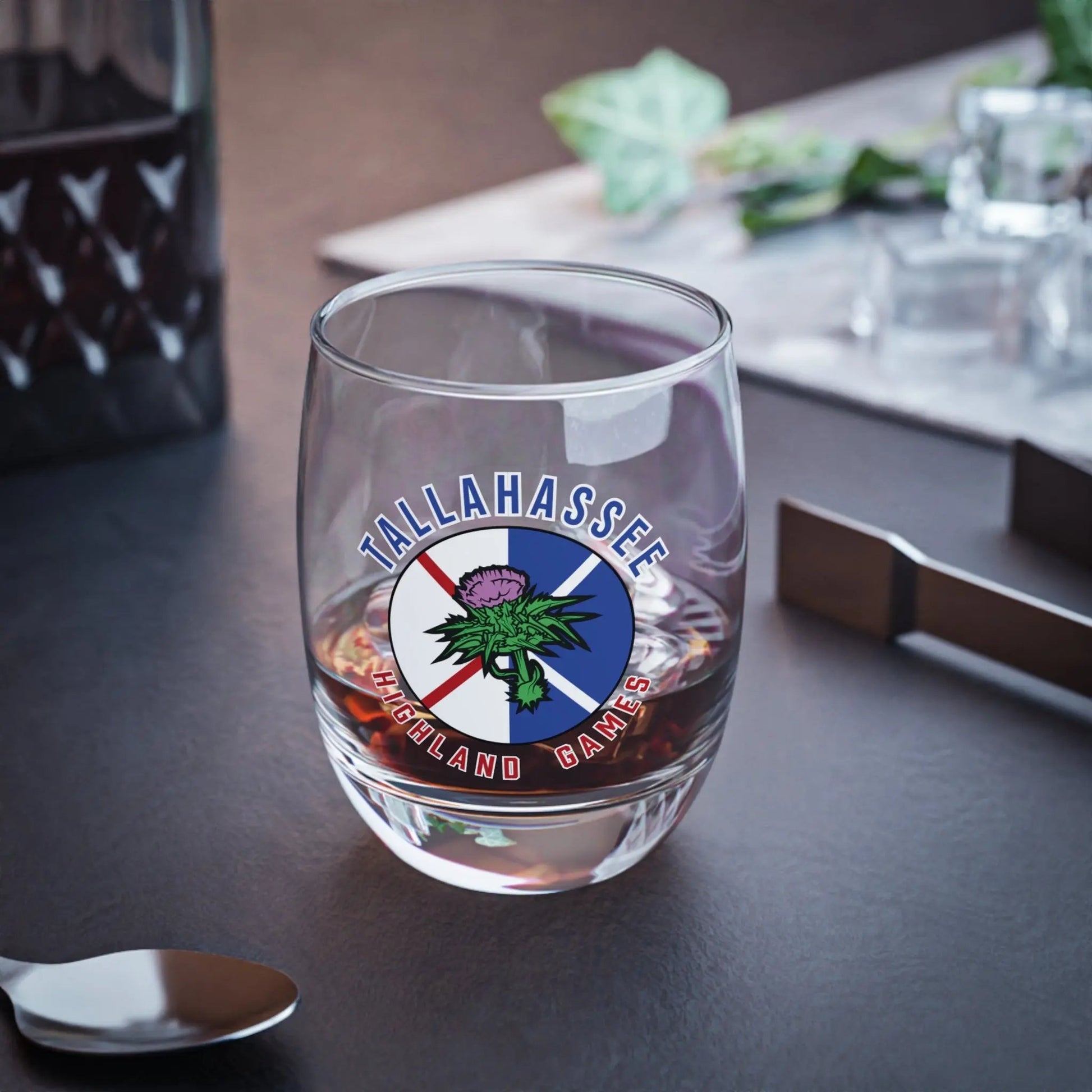 Whiskey Glass - Tallahassee Highland Games Clan Whisky Glass Printify