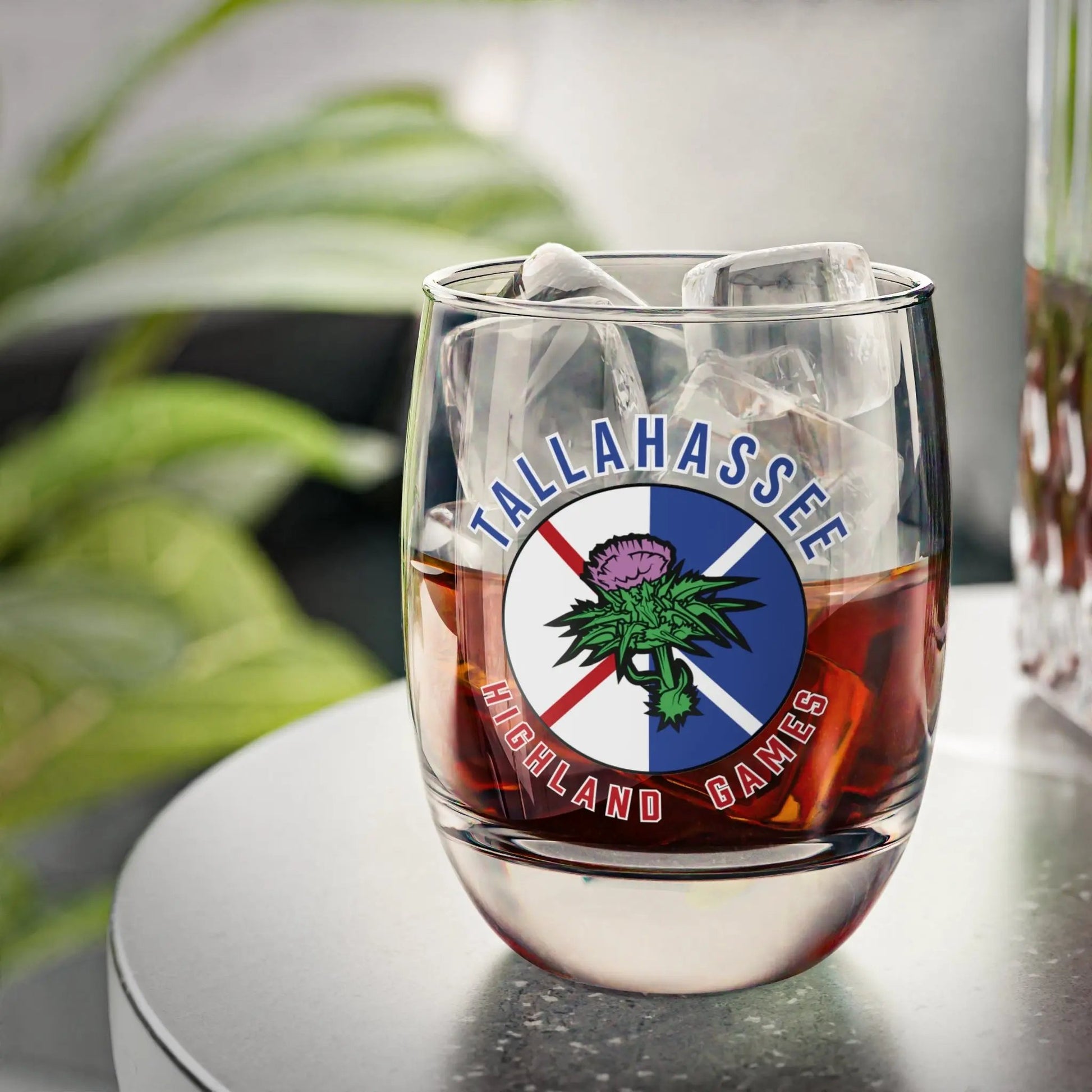 Whiskey Glass - Tallahassee Highland Games Clan Whisky Glass Printify